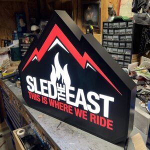 LED Garage Sign